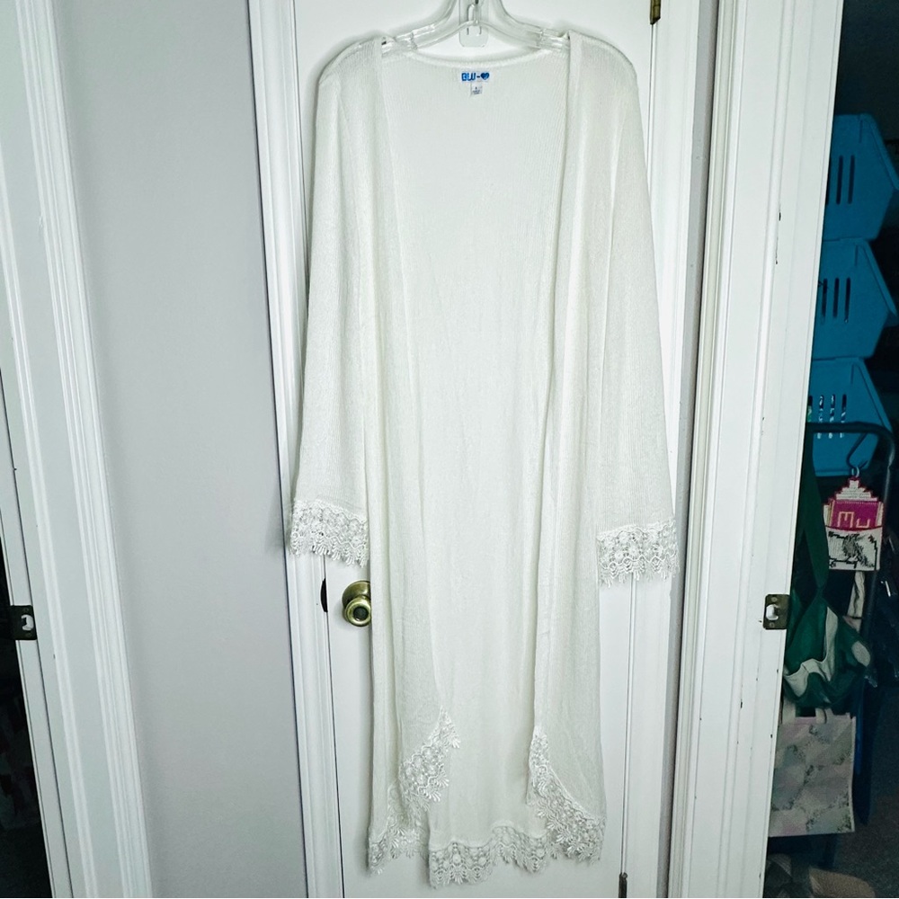 BLU Lace Cardigan Duster